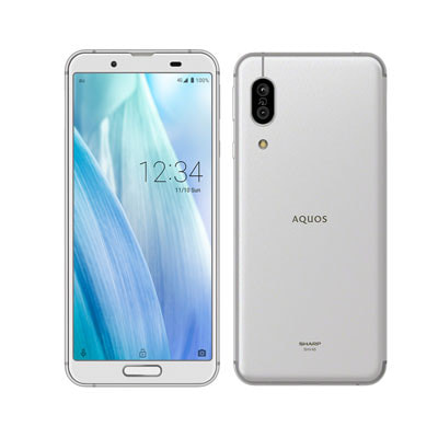 SIMロック解除済】【ネットワーク利用制限△】au AQUOS sense3 SHV45