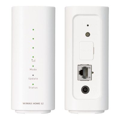UQWiMAX版】WiMAX HOME 02 NAS32SWU ホワイト|中古モバイルルーター