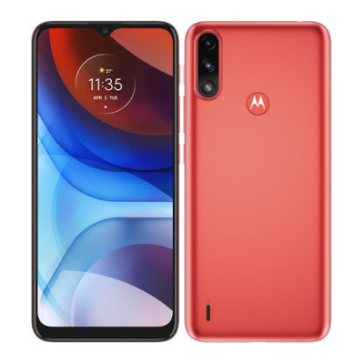 Motorola moto e7 power 32GB XT2097-7 コーラルレッド【国内版 SIM 