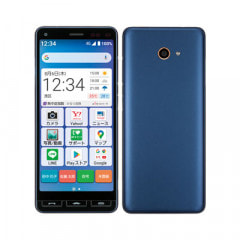 KYOCERA 【SIMロック解除済】Y!mobile かんたんスマホ2 A001KC ネイビー