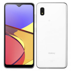 SAMSUNG 【SIMロック解除済】au Galaxy A21 シンプル SCV49 White