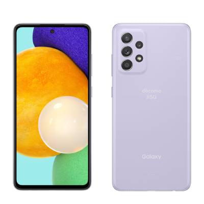 SAMSUNG Galaxy A52 5G SC-53B 本体 パープル - スマートフォン本体