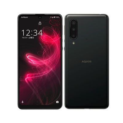 SIMロック解除済】SoftBank AQUOS zero5G basic A002SH ブラック|中古スマートフォン格安販売の【イオシス】