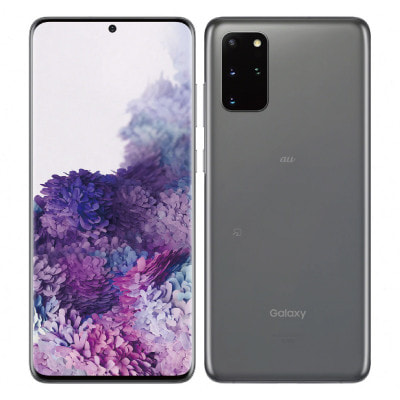 SIMロック解除済】au Galaxy S20+ 5G SCG02 Cosmic Gray|中古