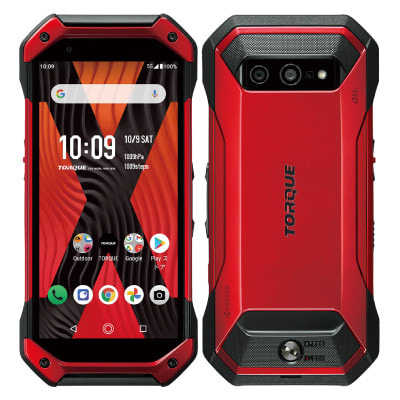 SIMロック解除済】au TORQUE 5G KYG01 RED|中古スマートフォン格安販売の【イオシス】