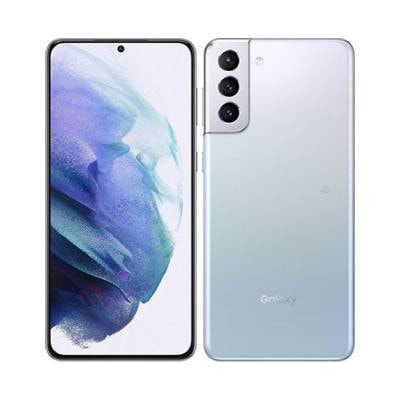 SIMロック解除済】au Galaxy S21+ 5G SCG10 ファントムシルバー|中古