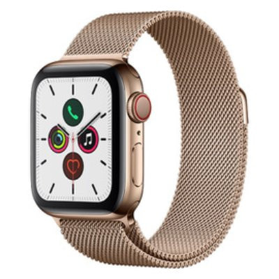 Apple Watch Series5 40mm GPS+Cellularモデル MWX72J/A A2156【ゴールドステンレススチール ケース/ゴールドミラネーゼループ】|中古ウェアラブル端末格安販売の【イオシス】