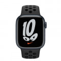 Apple Watch Nike Series7 41mm GPS+Cellularモデル MKJ43J/A A2476【ミッドナイトアルミニウムケース/アンスラサイト ブラックNikeスポーツバンド】
