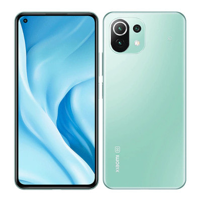 Xiaomi Mi11 Lite 5G Mint Green【RAM6GB/ROM128GB 国内版SIMフリー