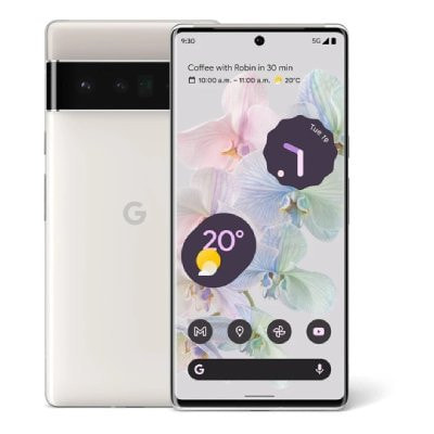 Google Pixel6 Pro GF5KQ 128GB Cloudy White 【SoftBank版 SIMフリー】|中古スマートフォン 格安販売の【イオシス】