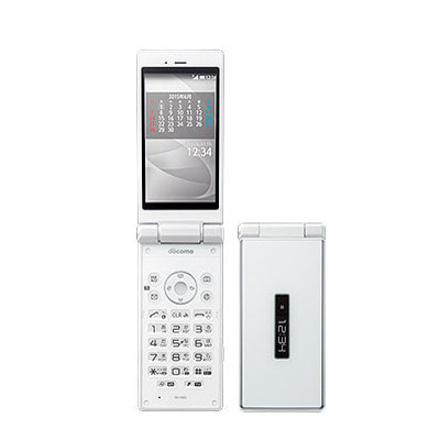 SIMロック解除済】docomo AQUOS ケータイ SH-06G White|中古ガラケー