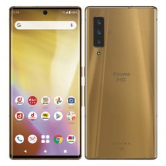 FUJITSU 【SIMロック解除済】docomo arrows NX9 F-52A ゴールド