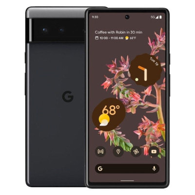 Google pixel 6 128gb 黒 au版 SIMロックなしスマホ/家電/カメラ 