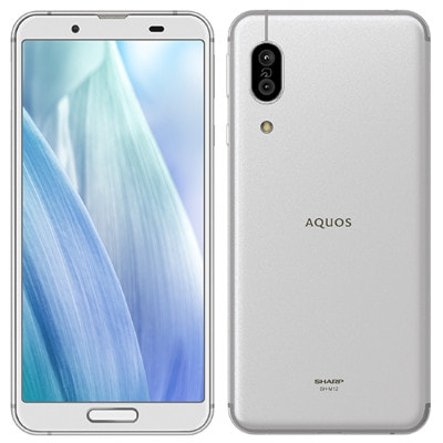 AQUOS sense3 SH-M12 シルバーホワイト【mineo版 SIMフリー】|中古