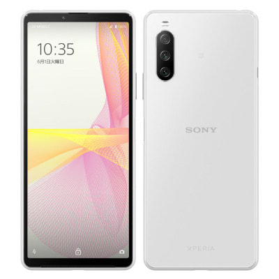 Sony Xperia10 III Lite 5G XQ-BT44 White【RAM6GB ROM64GB/国内版SIM