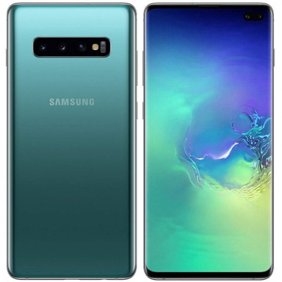 Samsung Galaxy S10+ (Plus) Dual-SIM SM-G975F/DS 【8GB 128GB Prism Green 海外版  SIMフリー】|中古スマートフォン格安販売の【イオシス】