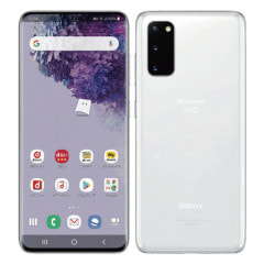 【SIMロック解除済】docomo ahamo Galaxy S20 5G SC-51Aa Cloud White