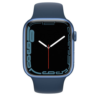 Apple Watch Series7 45mm GPS+Cellularモデル MKJT3J/A  A2478【ブルーアルミニウムケース/アビスブルースポーツバンド】