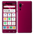 【SIMロック解除済】SoftBank シンプルスマホ5 A001SH ワインレッド