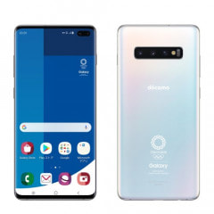 【SIMロック解除済】docomo Galaxy S10+ (Plus) (Olympic Games Edition)  SC-05L  プリズムホワイト