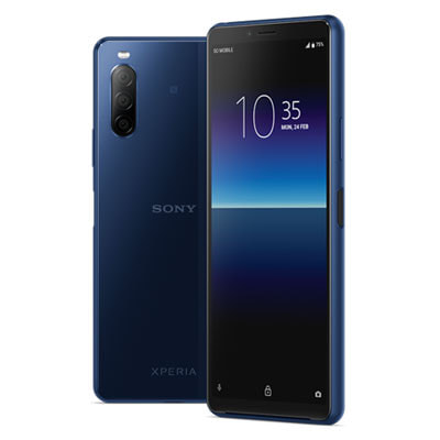 Sony Xperia10 II Dual-SIM XQ-AU52 Blue【RAM4GB ROM128GB/海外版SIM 