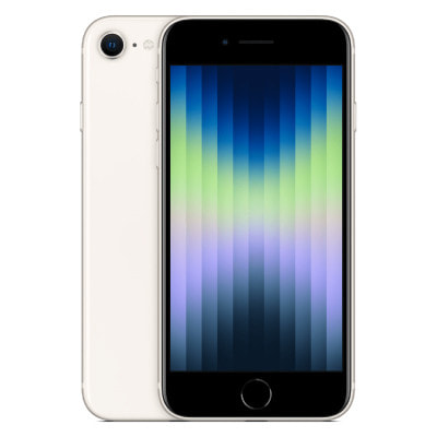 iPhone SE 第3世代　本体　スターライト　ホワイト　64GB