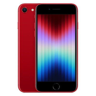 美品 SIMフリー iPhone SE2 64GB RED P106
