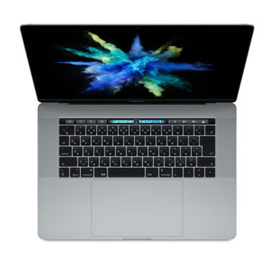 MacBook Pro 15インチ MPTT2JA/A Mid 2017 スペースグレイ【Core i7(3.1GHz)/16GB/512GB SSD】