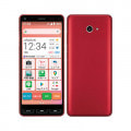 【SIMロック解除済】Y!mobile かんたんスマホ2 A001KC レッド