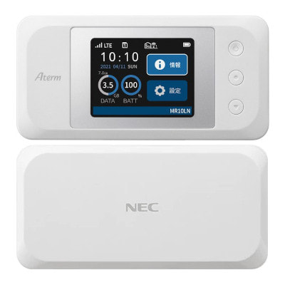 NEC Aterm MR10LN モバイルルーター 中古品 楽天市場】NEC Aterm MR10LN LTEモバイルルーター : Shop＠Aterm