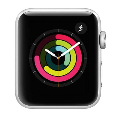 【バンド無し】Apple Watch Series3 42mm GPSモデル MTF22J/A A1859【シルバーアルミニウムケース】