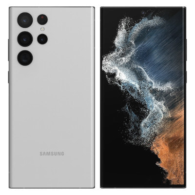Samsung Galaxy S22 Ultra 5G Dual-SIM SM-S908E Phantom White【12GB 