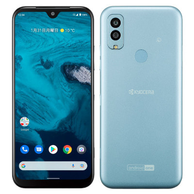 Android one s9 ライトブルー　SIMフリー