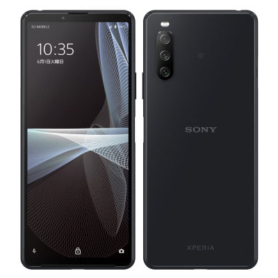 Sony Xperia10 III Lite 5G Dual-SIM XQ-BT44 Black【RAM6GB ROM64GB