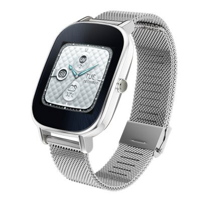 ASUS ZenWatch 2 WI502Q(BQC)-SL04 45mm【シルバー/メタルシルバー