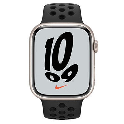 Apple Watch Nike Series7 45mm GPSモデル MKNW3J/A A2474【スター