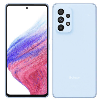 Galaxy A53 5G SCG15 オーサムブルー【au版 SIMフリー】|中古