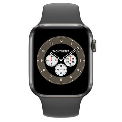 Apple Watch Edition Series6 44mm GPS+Cellularモデル M0H13J/A+MTPP2FE/A  A2376【スペースブラックチタニウムケース/ダークグレイスポーツバンド】