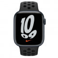 Apple Watch Nike Series7 45mm GPSモデル MKNC3J/A A2474【ミッドナイトアルミニウムケース/アンスラサイト ブラックNikeスポーツバンド】