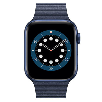 Apple Watch Series6 44mm GPSモデル M02G3J/A+MGXC3FE/A A2292【ブルーアルミニウムケース/ダイバー ブルーレザーループ】|中古ウェアラブル端末格安販売の【イオシス】