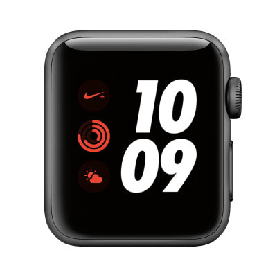 バンド無し】Apple Watch Nike+ Series3 38mm GPSモデル MTF12J/A
