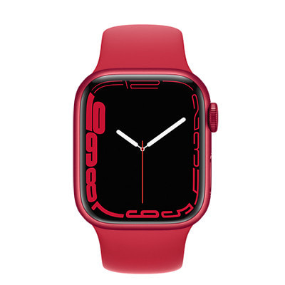 Apple Watch Series7 41mm GPS+Cellularモデル MKHV3J/A A2476【(PRODUCT)REDアルミニウム ケース/(PRODUCT)REDスポーツバンド】|中古ウェアラブル端末格安販売の【イオシス】