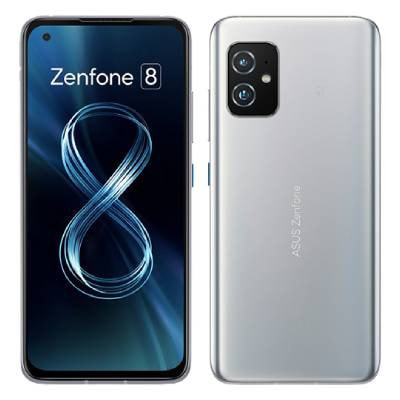 ASUS Zenfone8 ZS590KS-SL256S16 Silver【16GB/256GB 国内版 SIM