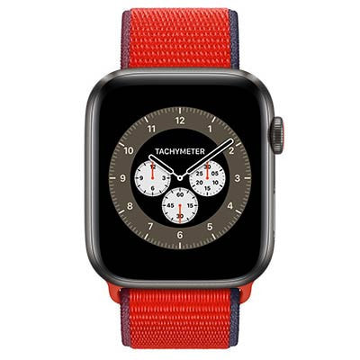 Apple Watch Series 6 GPS モデル REDスポーツループ