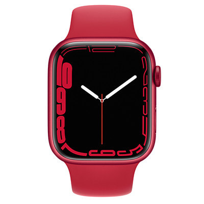 Apple Watch Series7 45mm GPS+Cellularモデル MKJU3J/A  A2478【(PRODUCT)REDアルミニウムケース/(PRODUCT)REDスポーツバンド】