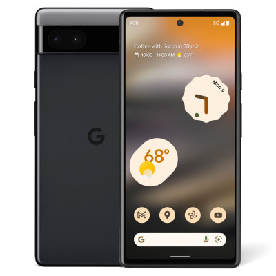 ブルー×レッド 新品未使用 Google pixel6a チャコール SIMロック無し