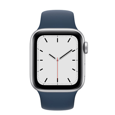 Apple Watch SE 40mm GPSモデル MKNY3J/A  A2351【シルバーアルミニウムケース/アビスブルースポーツバンド】|中古ウェアラブル端末格安販売の【イオシス】