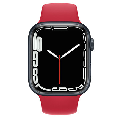 Apple Watch Series7 45mm GPS+Cellularモデル MKMJ3J/A A2478【ミッドナイトアルミニウムケース /(PRODUCT)REDスポーツバンド】|中古ウェアラブル端末格安販売の【イオシス】