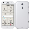 【SIMロック解除済】【ネットワーク利用制限－】docomo らくらくスマートフォン F-42A White