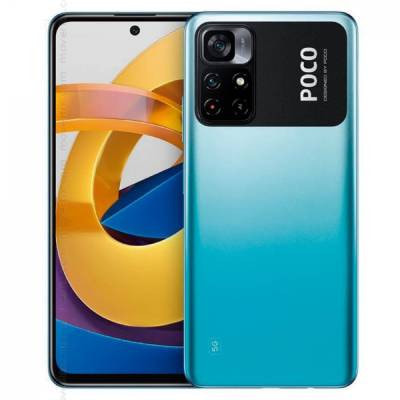 Xiaomi POCO M4 Pro 5G Cool Blue【6GB/128GB 海外版SIMフリー】|中古